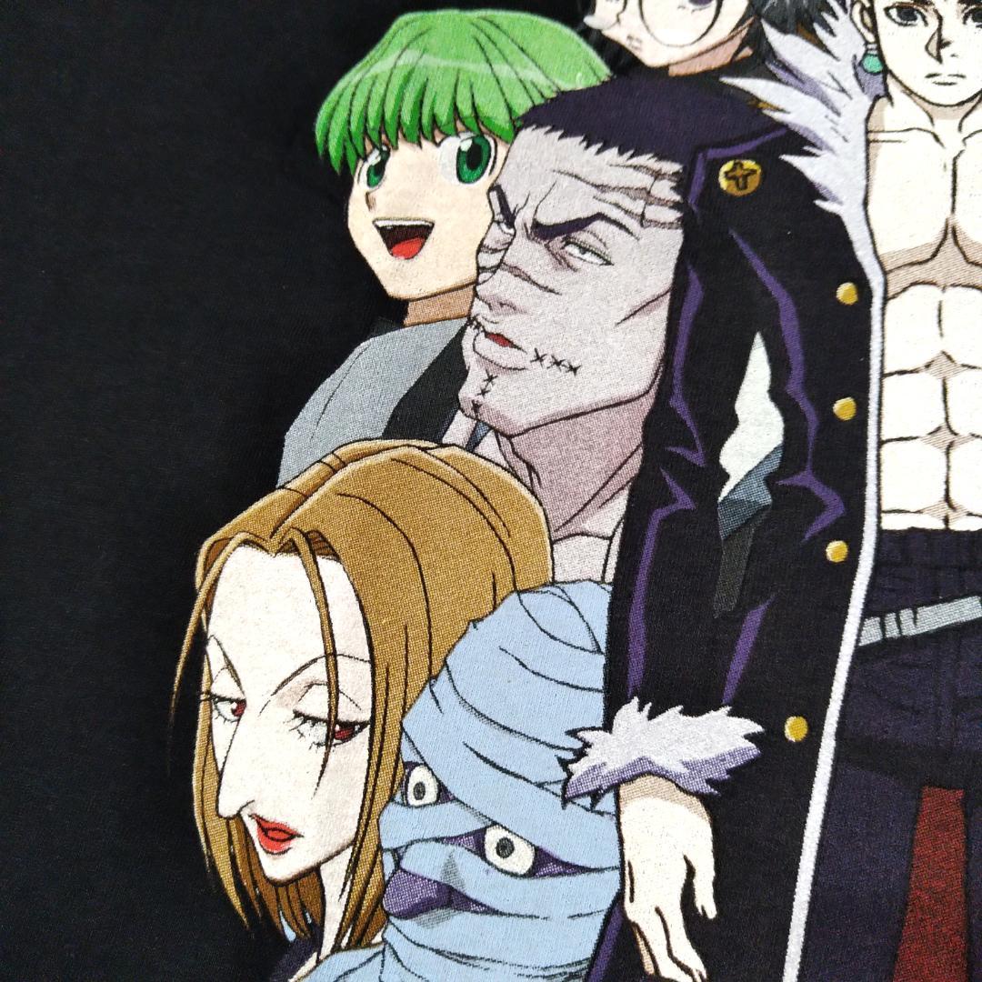 HUNTER×HUNTER Tシャツ 黒 幻影旅団 アニメT 海外公式 HUNTER×HUNTER Tシャツ XL 黒 幻影旅団 アニメT 海外公式