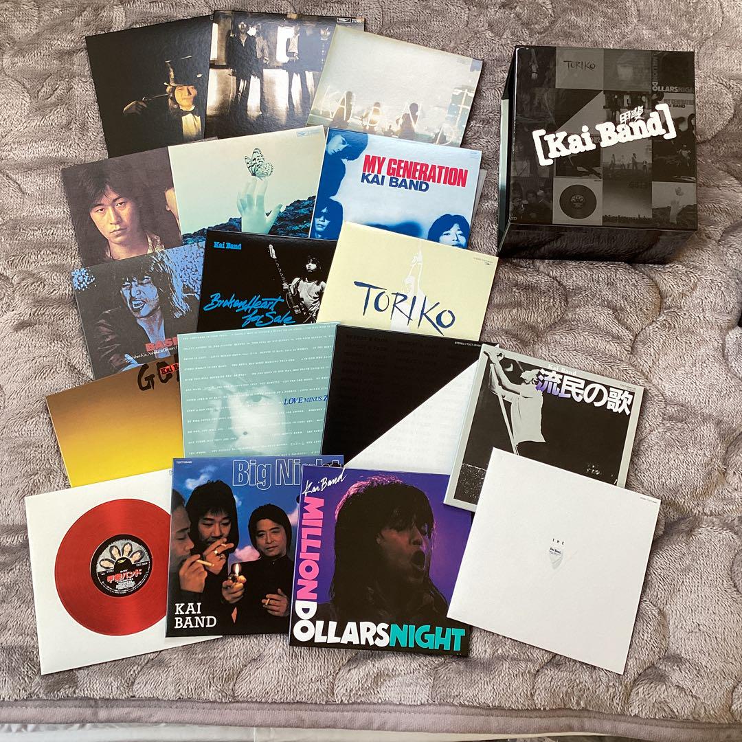 甲斐バンド Kai Band 紙ジャケCD リマスター ボックスセット 紙ジャケットCD17タイトル+メーカー特典BOX /KAI BAND/甲斐