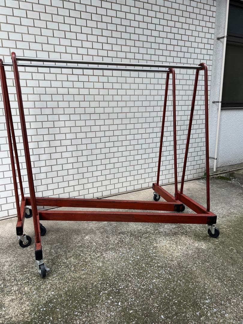 アンティーク風店舗ディスプレイラック2個やや傷や汚れあり