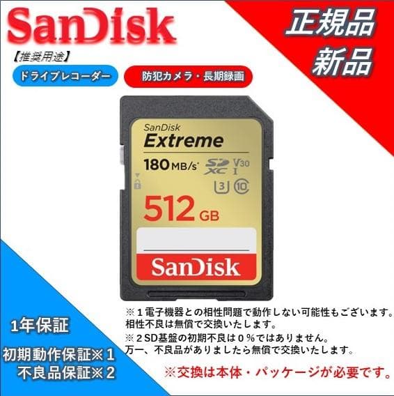 49.サンディスクExtreme SDカード512GB .23