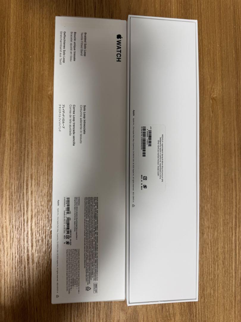 Apple Watch series6 ブルー