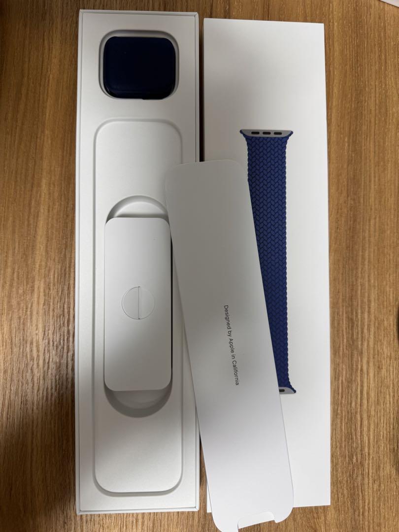 Apple Watch series6 ブルー