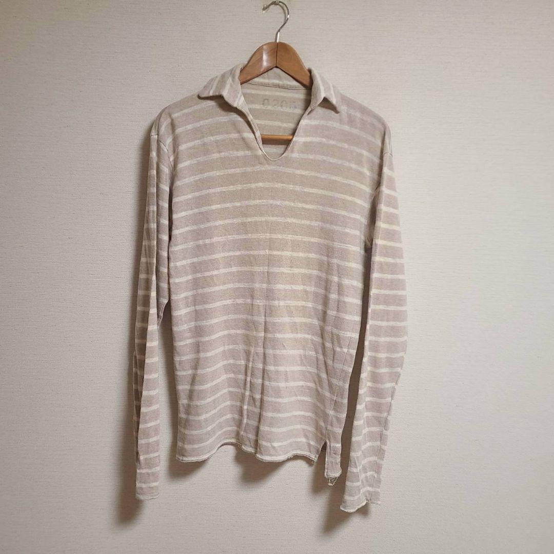 キャピタル KAPITAL ボーダー 長袖シャツ カットソー ラガーシャツ MM・KAPITAL