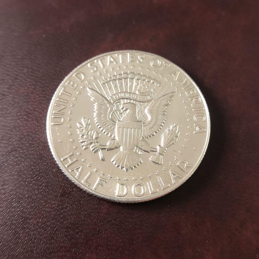 アメリカ 1832年 50セント 銀貨 ★アメリカ　銀貨 アメリカ 50セント銀貨 1969年 - メルカリ
