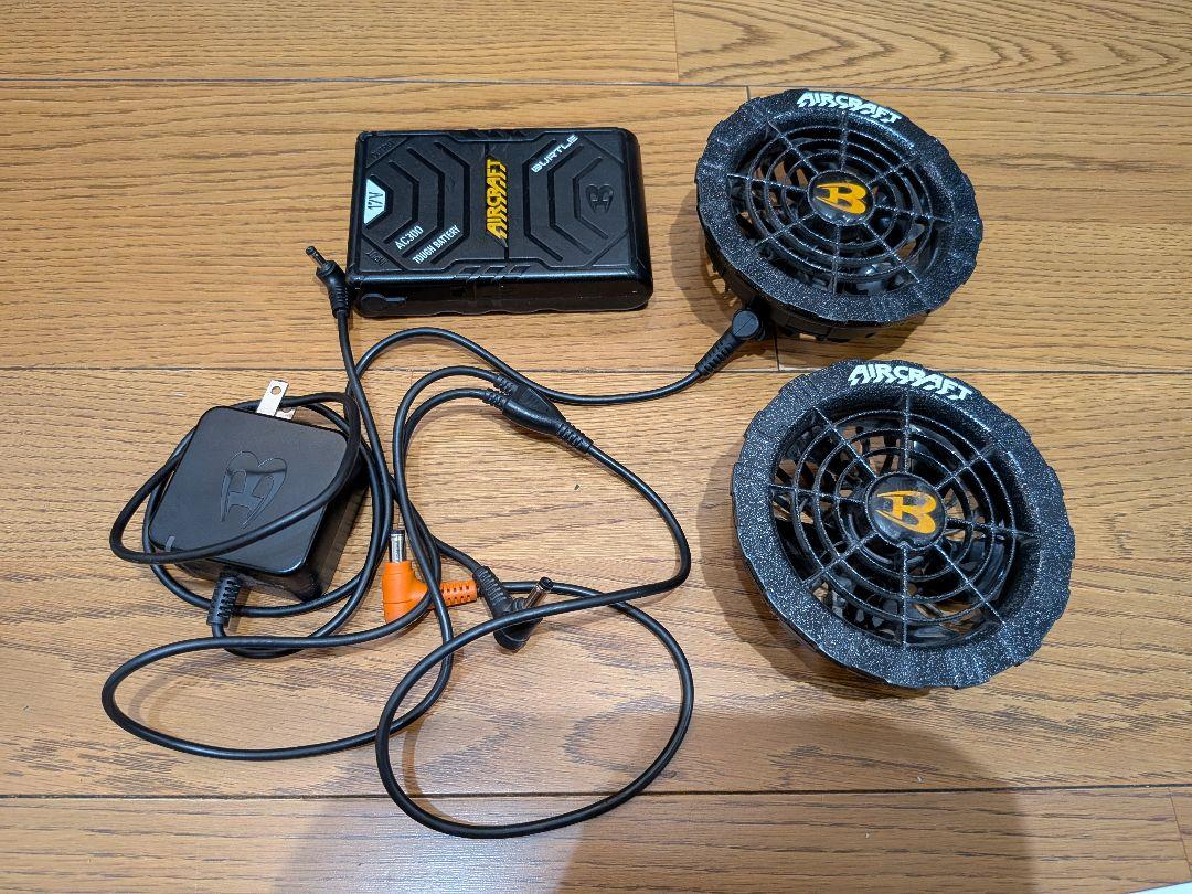BURTLE 17Vバッテリーとファンのセット