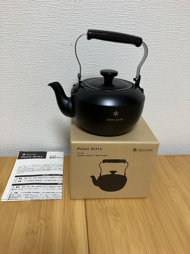 スノーピーク急須クラシック マットブラック ケトル 黒 急須