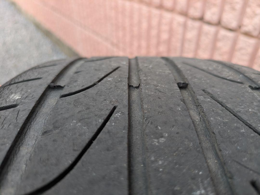 18インチ9.5J+12？タイヤ溝あり225/40R18