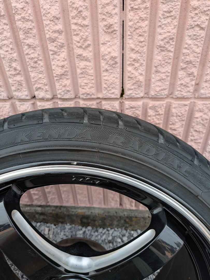 18インチ9.5J+12？タイヤ溝あり225/40R18