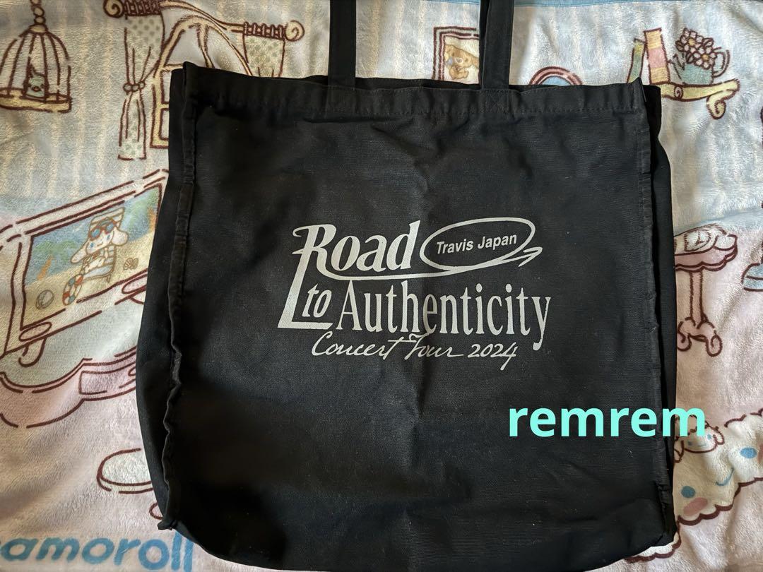 TravisJapan Road to Authenticityトートバッグ TravisJapan トラジャツアーバック Road to Authenticity 2024