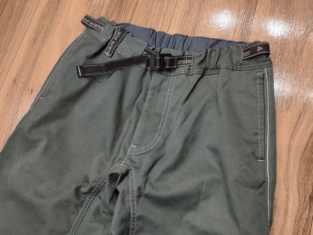 and wander (アンドワンダー) polyester climbing pants