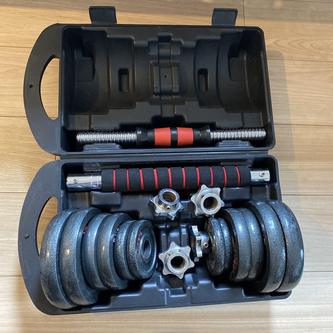 ダンベルセット 20kg york fitness - メルカリ