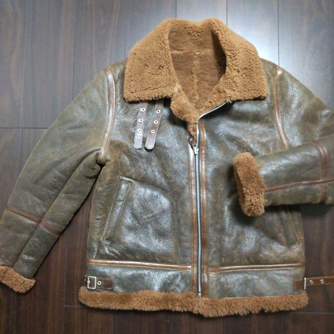 シープスキン B-3 革ジャン 3XL