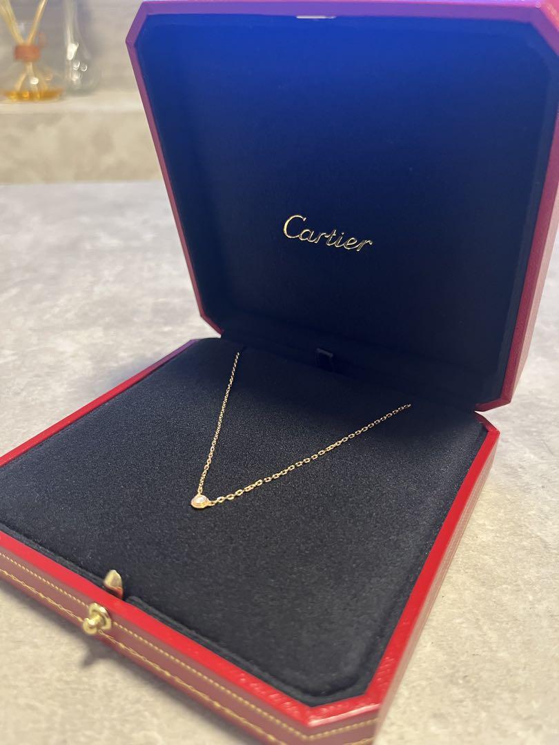 Cartier ダムールSM ネックレス　ピンクゴールド
