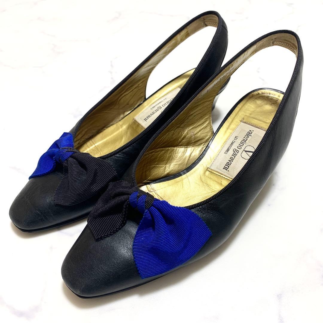 valentino garavani バレンティノガラヴァーニ パンプス リボン