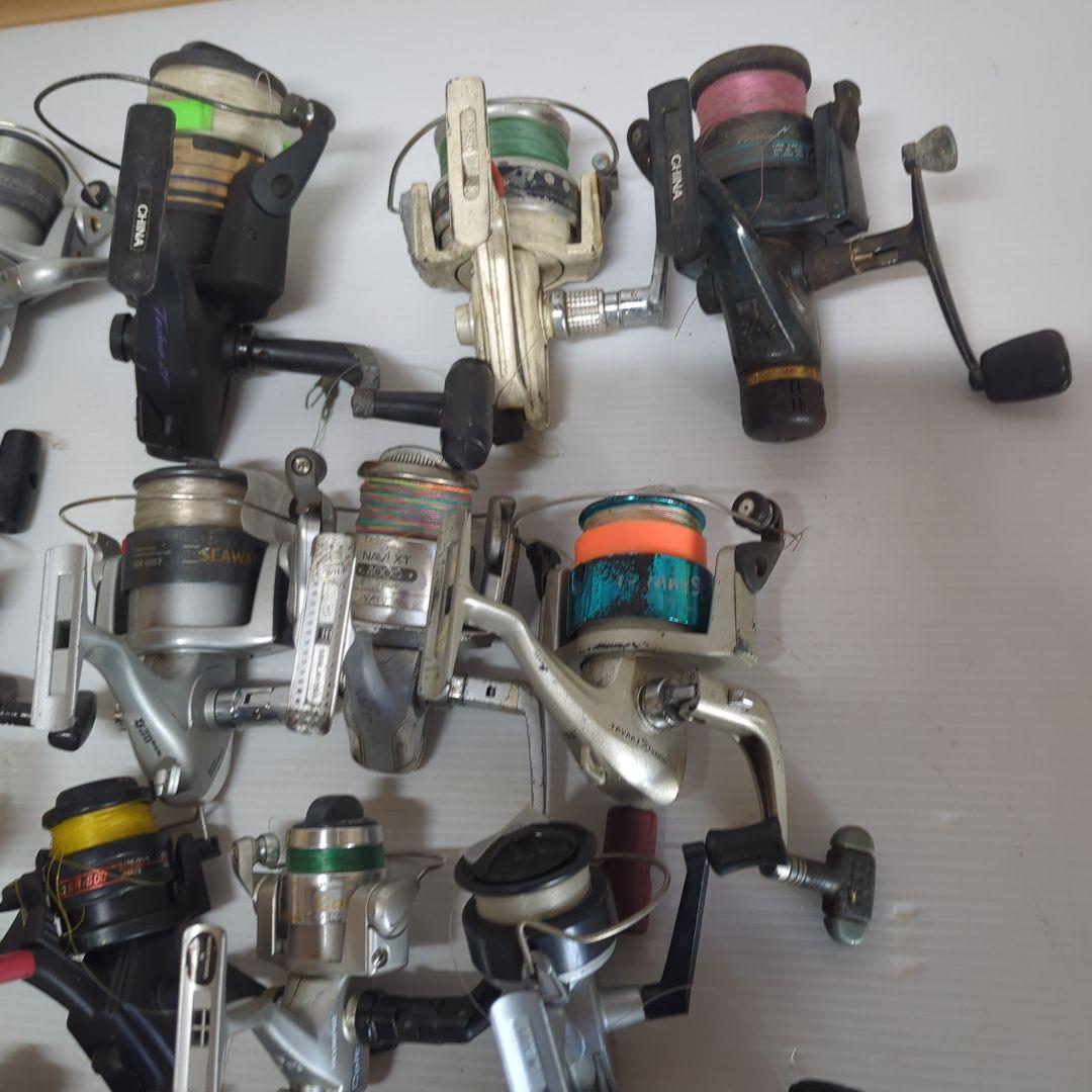 リールまとめ売り24個　DAIWA・SHIMANOなども多少あります