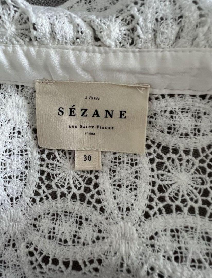 SÉZANE paris セザンヌ レースブラウス サイズ38
