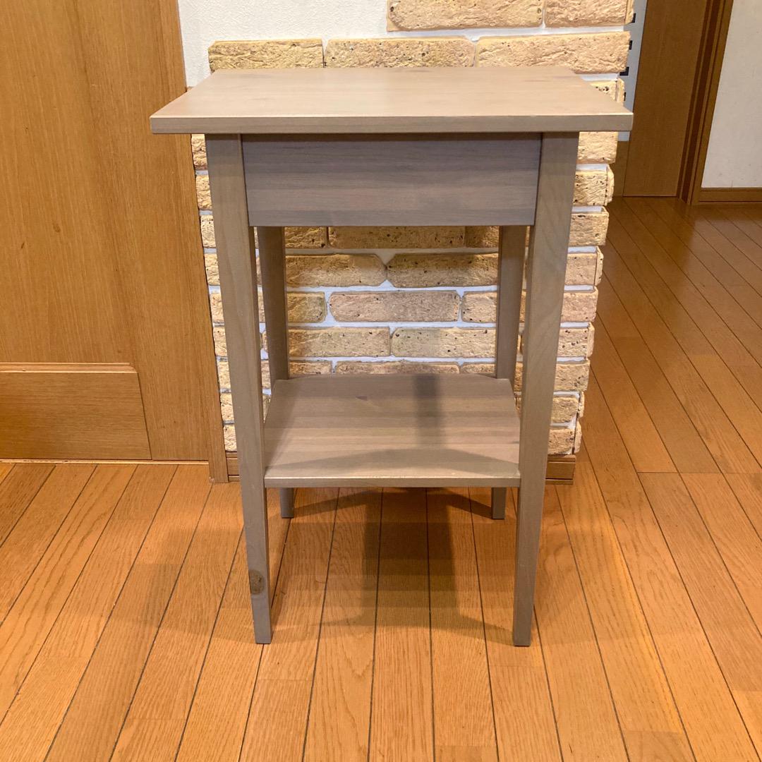 ⛽【USED】IKEA HEMNES ヘムネス サイドテーブル/希少グレー