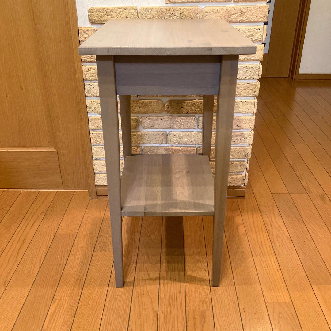 ⛽【USED】IKEA HEMNES ヘムネス サイドテーブル/希少グレー