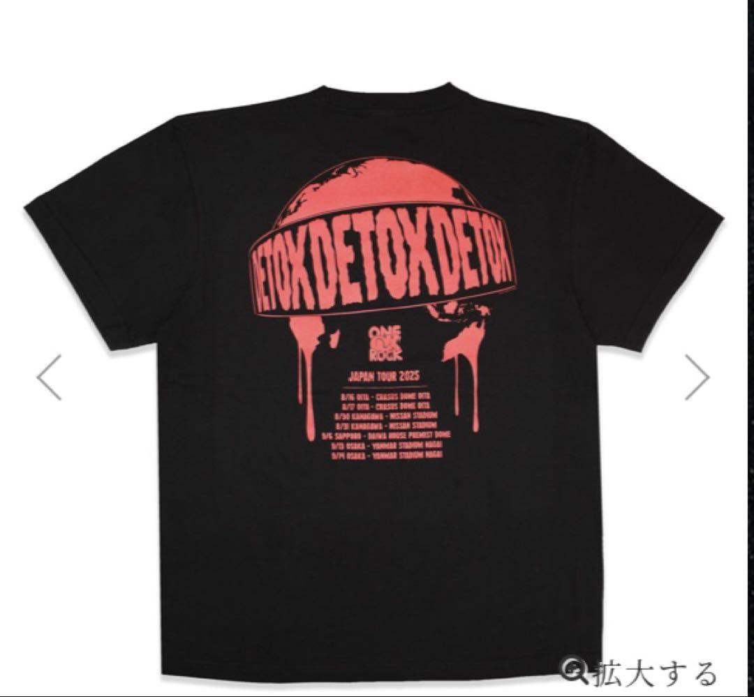 2025 DETOX JAPAN Tシャツ D RED 2025 DETOX JAPAN Tシャツ A - メルカリ
