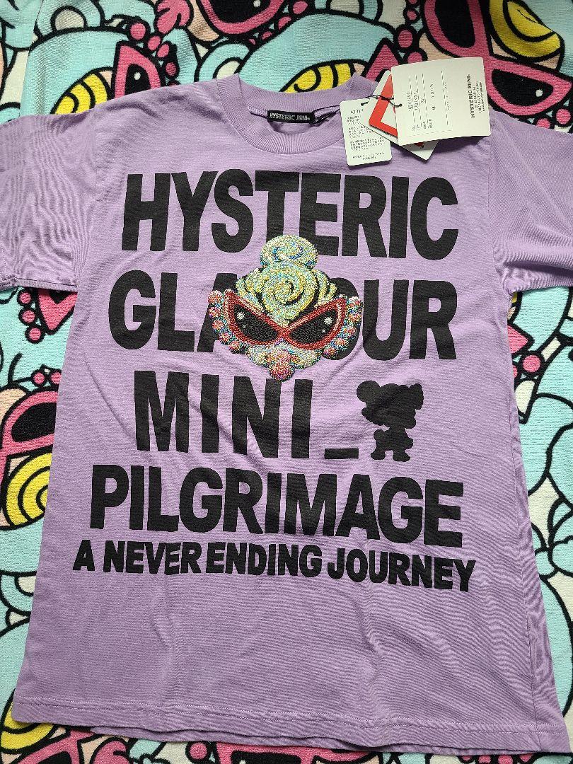 ヒスミニ スパンコール ビッグTシャツ １２０cm