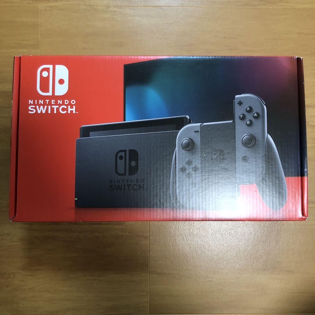 Nintendo Switch グレー 本体 Joy-Con付き　新品未使用