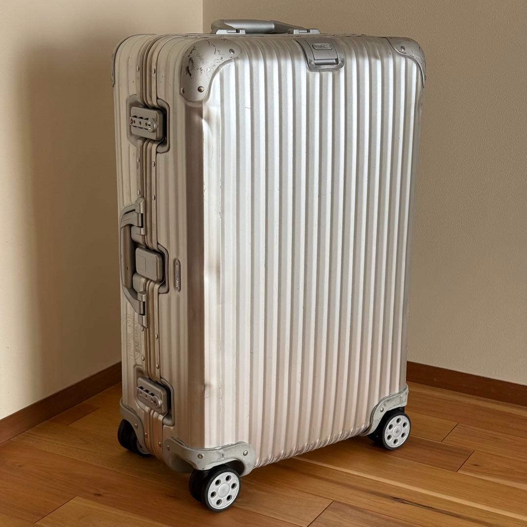RIMOWA スーツケース シルバー チェックインM 63L
