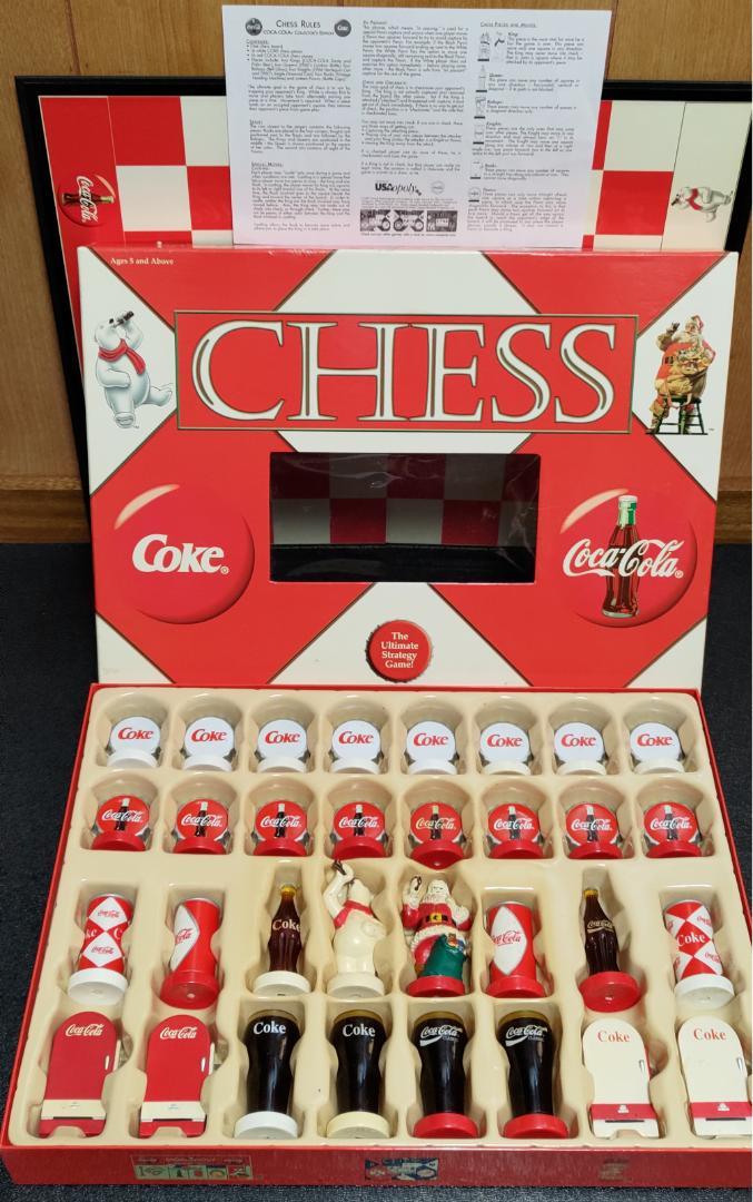 コカコーラ クリスマス チェス インテリア