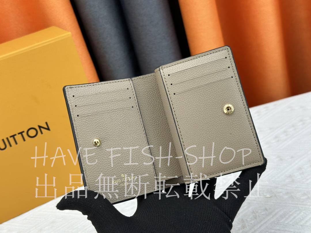 LOUIS VUITTON 二つ折り財布 ポルトフォイユ クレア トゥル