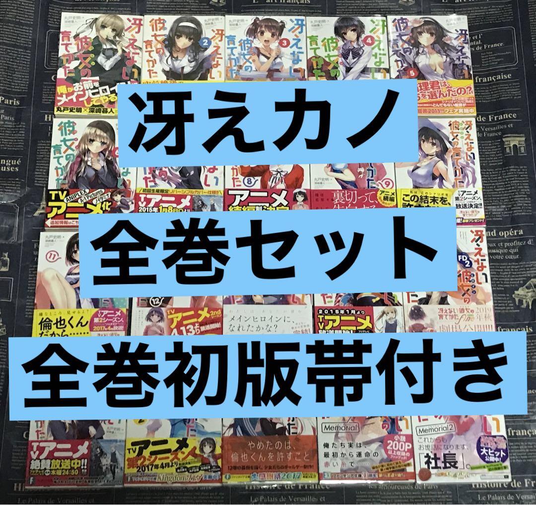 冴えない彼女の育て方　全巻初版帯付き 冴えない彼女の育てかた 全巻 セット 全巻 初版 帯付き 20冊