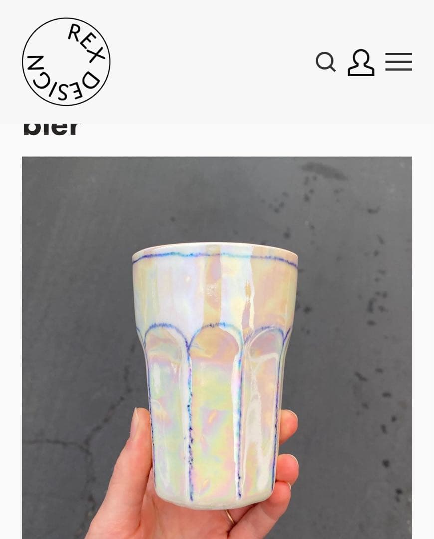 カリフォルニア発 rex design タンブラーRon Herman