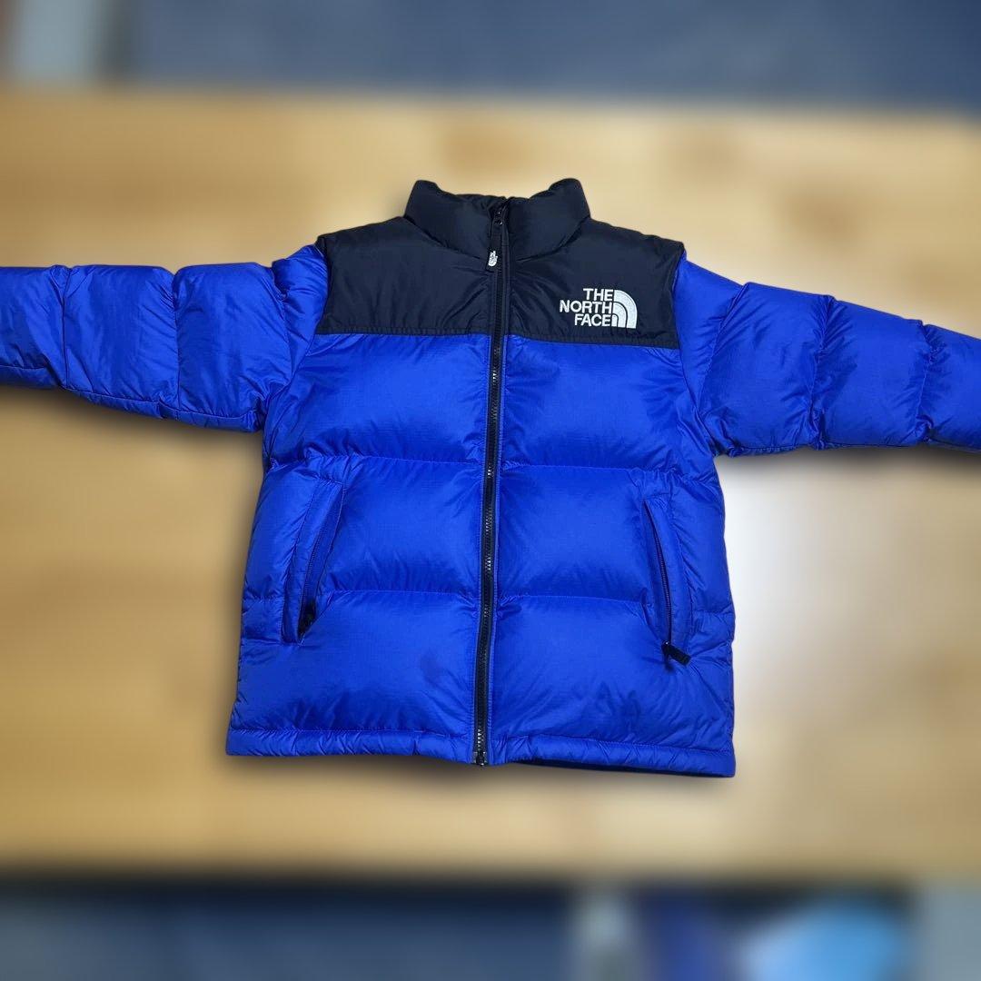 THE NORTH FACE キッズ ダウンジャケット 青