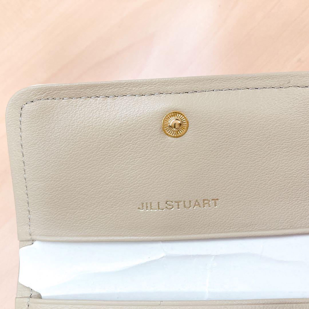 JILL STUART ベージュ キルティング レザー キーケース - メルカリ