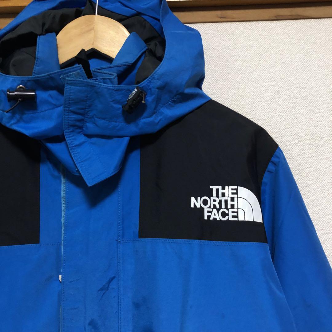 THE NORTH FACE マウンテンパーカー 青/黒