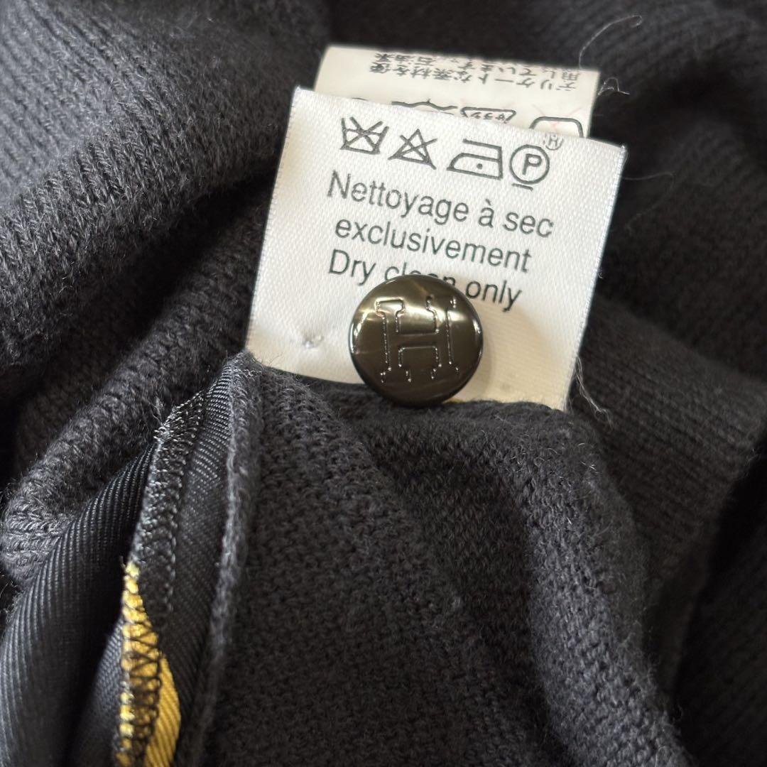 エルメス スカーフ柄 シャツニットLE MORS A LA CONETABLE