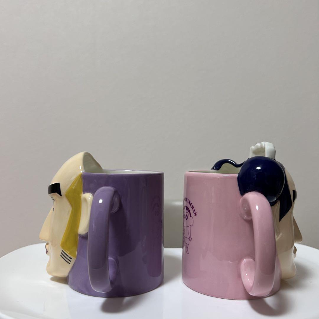 クレヨンしんちゃん ペアマグカップ マカオとジョマ