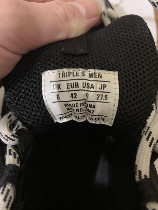 BALENCIAGA バレンシアガ トリプルS eoa1z-m72433623780 Triple S 超特価即納