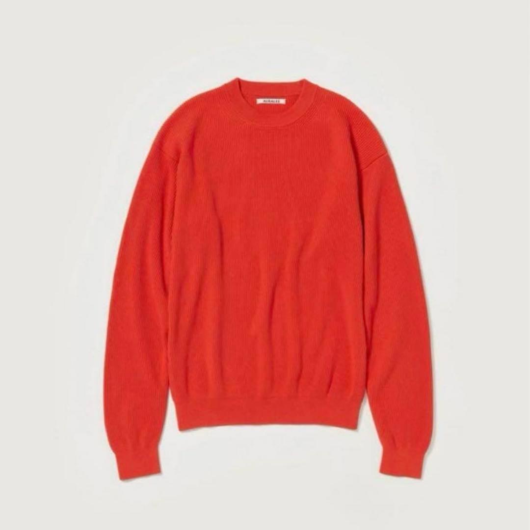 AURALEE 24AW SUPER HARD TWIST RIB KNIT 1S・AURALEE