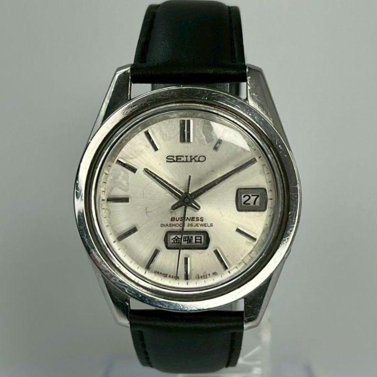 SEIKO セイコー ビジネス 26石 1967年製自動巻時計ベルト新品