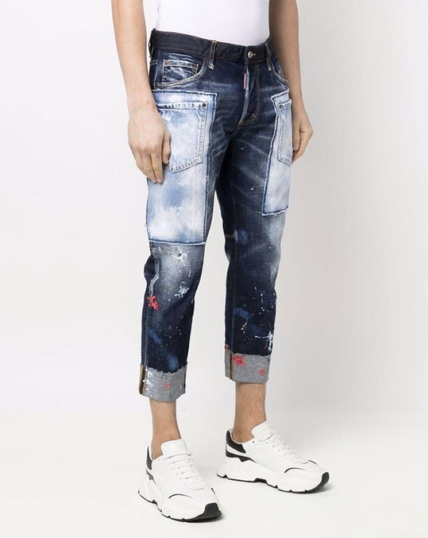 定価15万 22SS名作・新作・極美品 パッチワーク SAILOR JEAN46