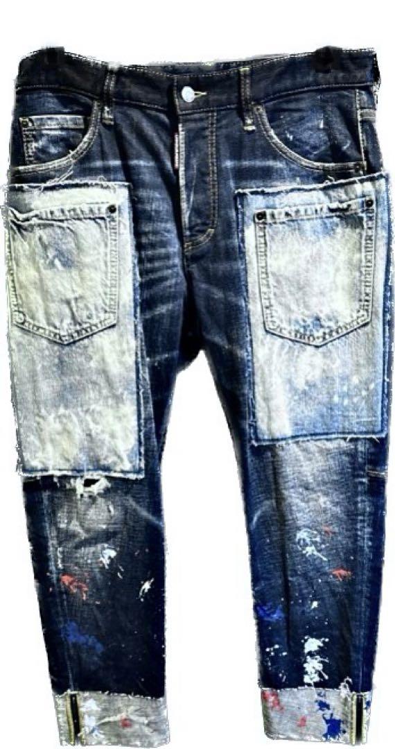 定価15万 22SS名作・新作・極美品 パッチワーク SAILOR JEAN46