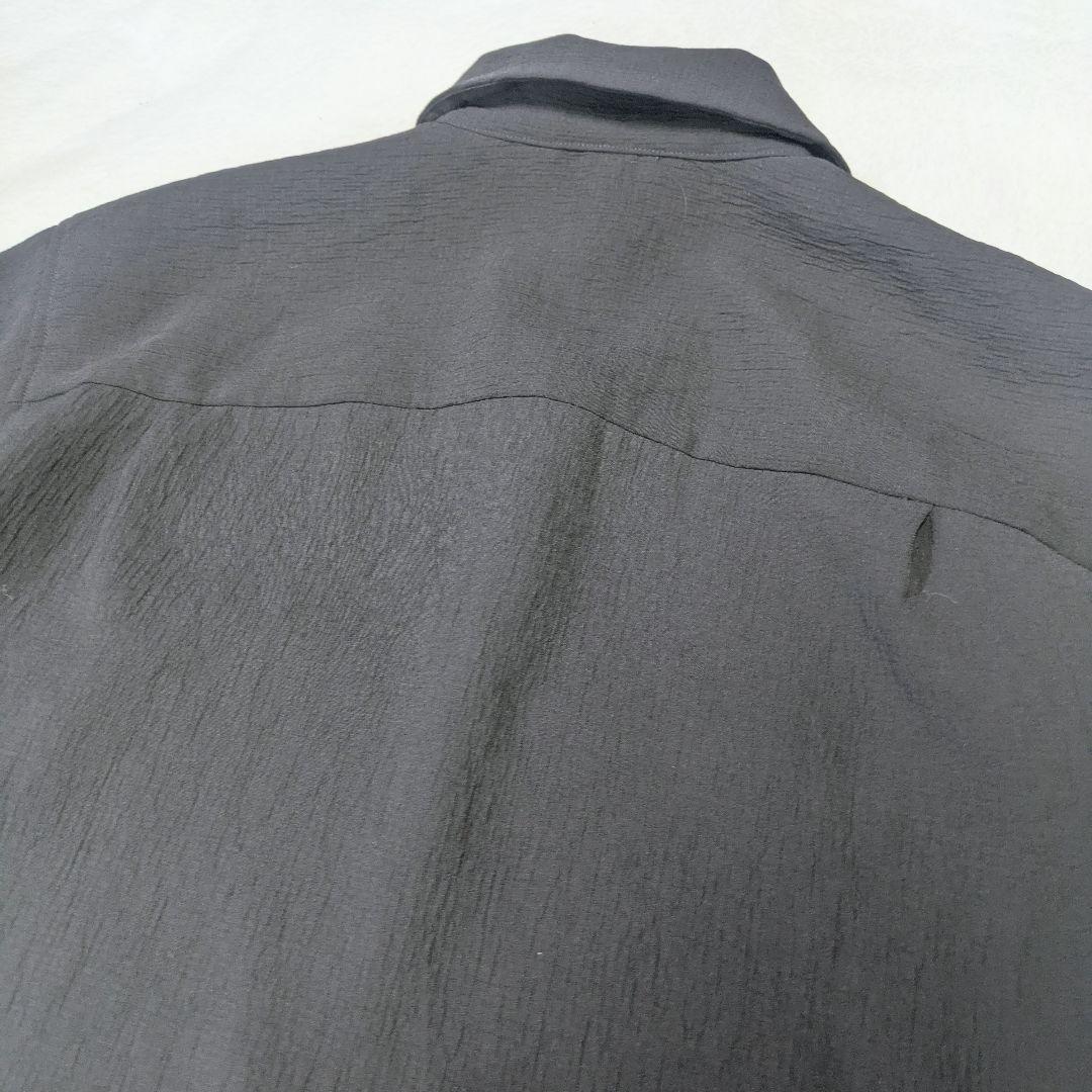 Sasquatchfabrix.　ニット　短丈 ハーフジップ シャツ　ポロシャツ 5-2.jpg