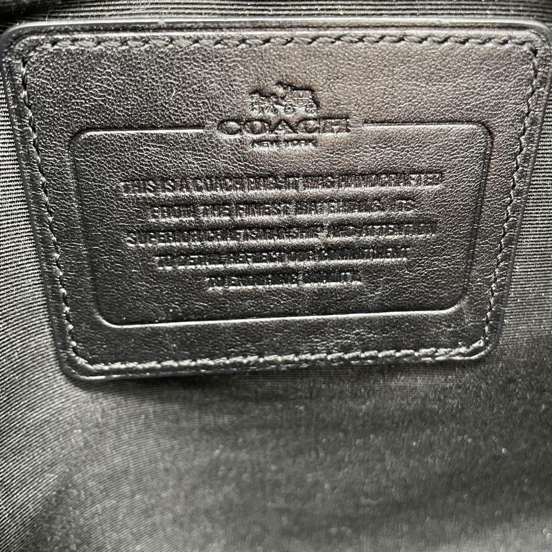COACH メトロポリタン　2way トートバッグ　オールレザー　ブラック