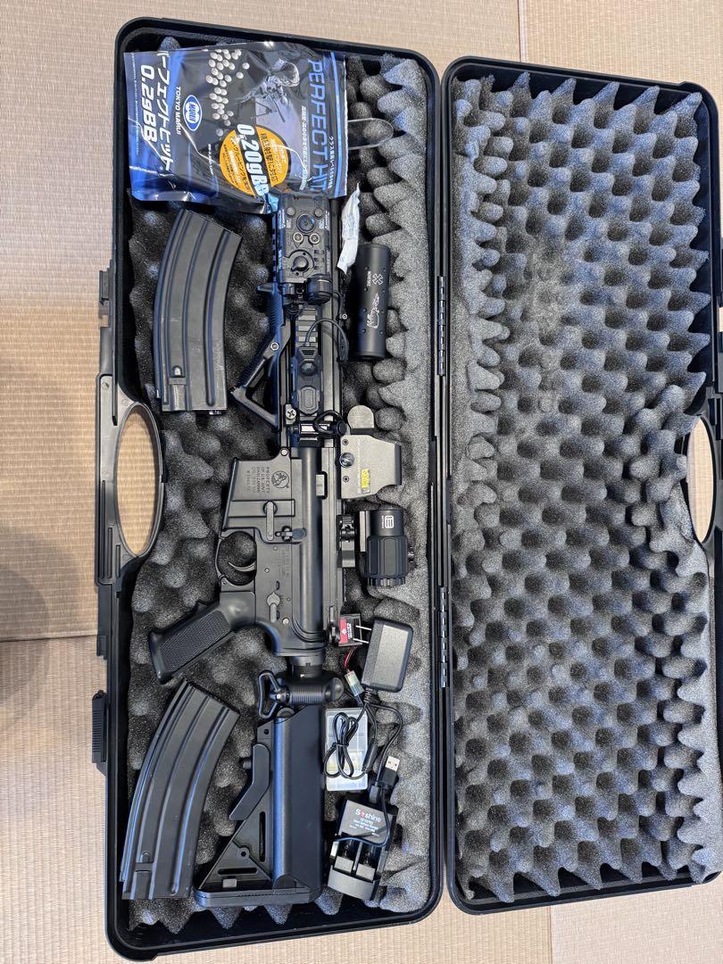 次世代電動ガン SOPMOD M4 ケース付き 完品
