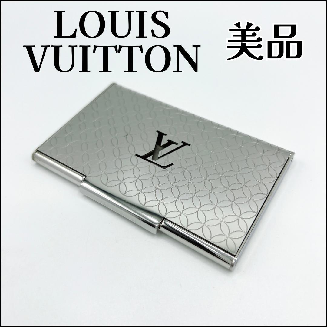 ルイヴィトン M65227 ポルトカルト シャンゼリゼ カードケース シルバーLOUIS VUITTON