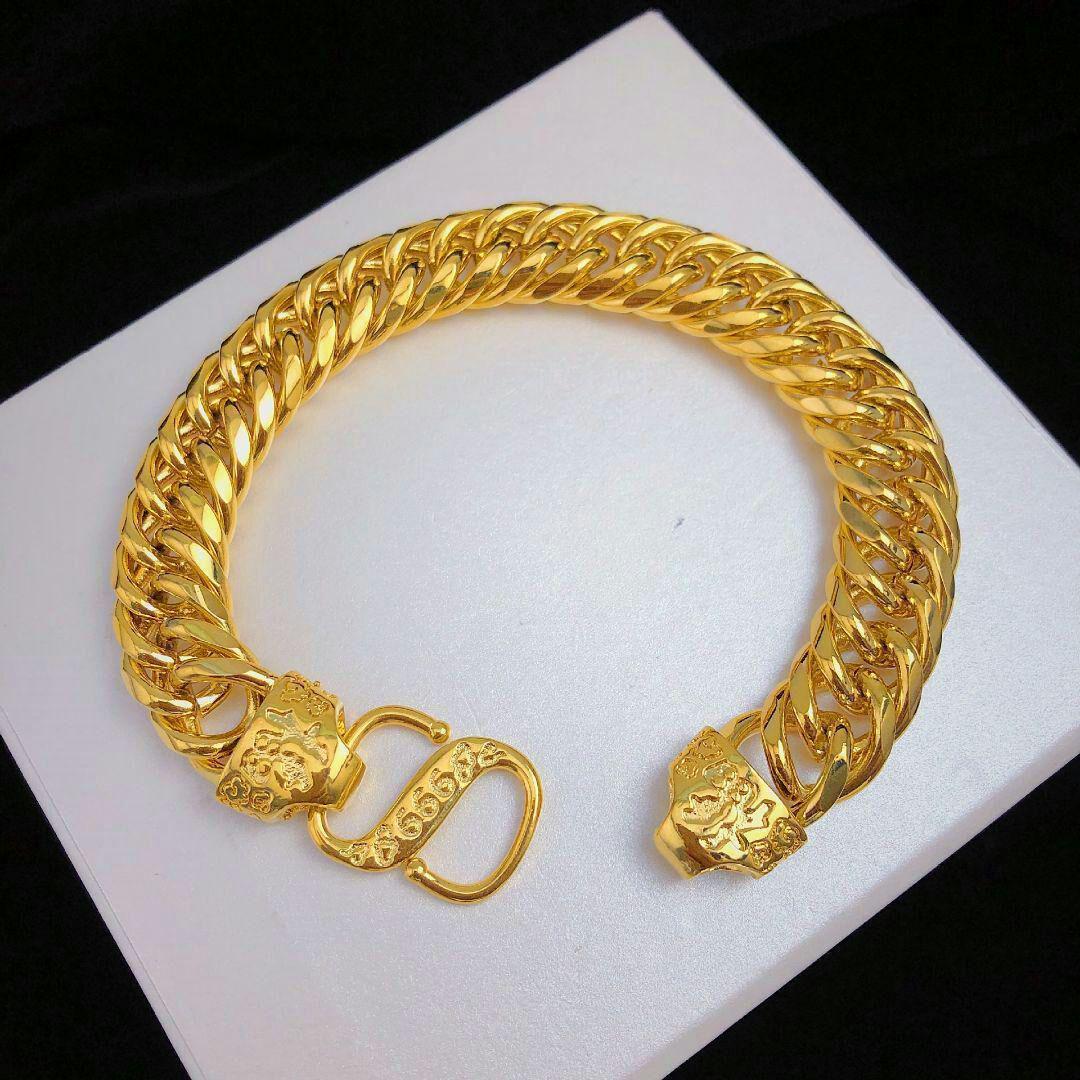 24Kブレスレット本物 999の貔貅フーバックルブレスレット6988228