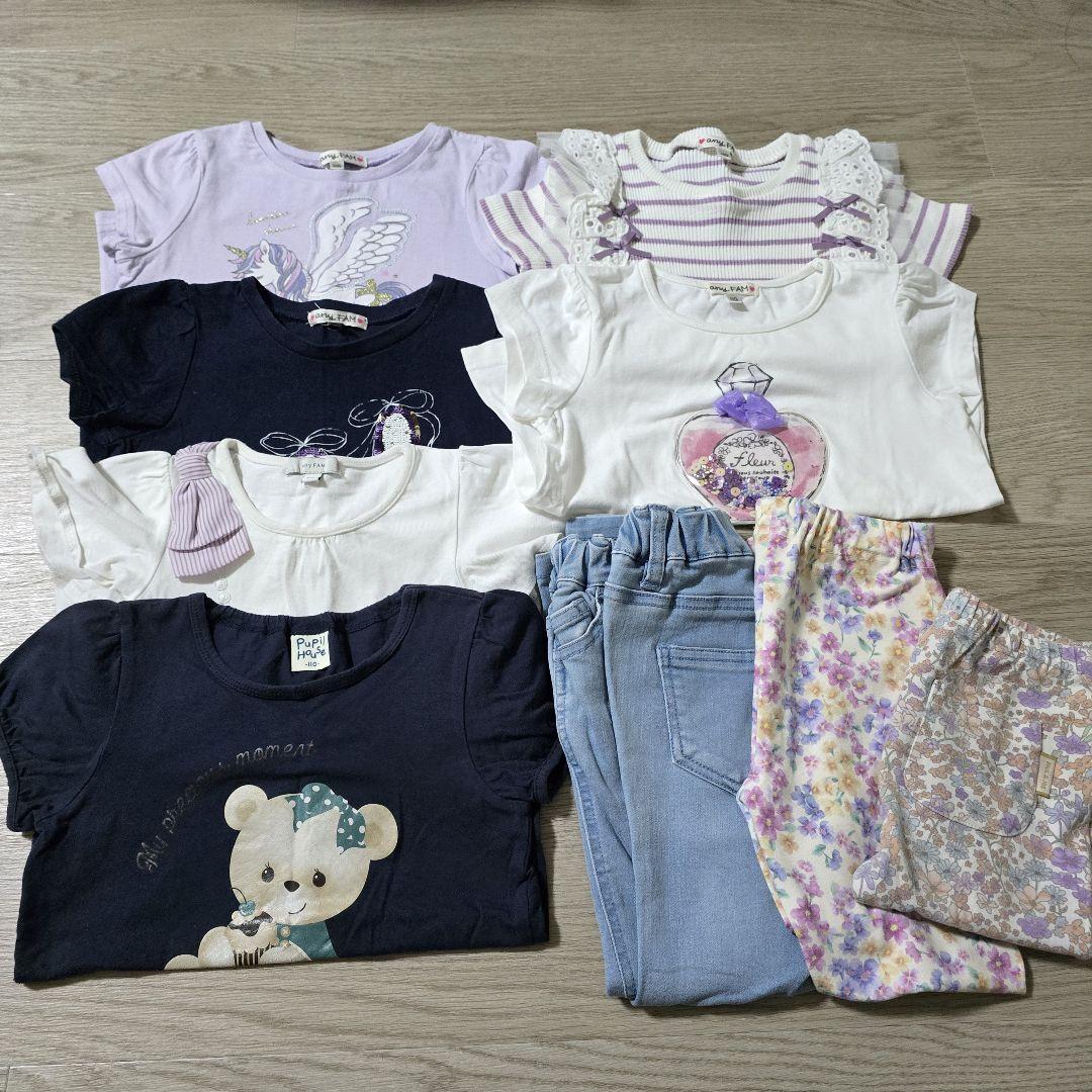 子供服　100cm　プティマイン　ピューピルハウス　エニィファムキッズ　ユニクロ