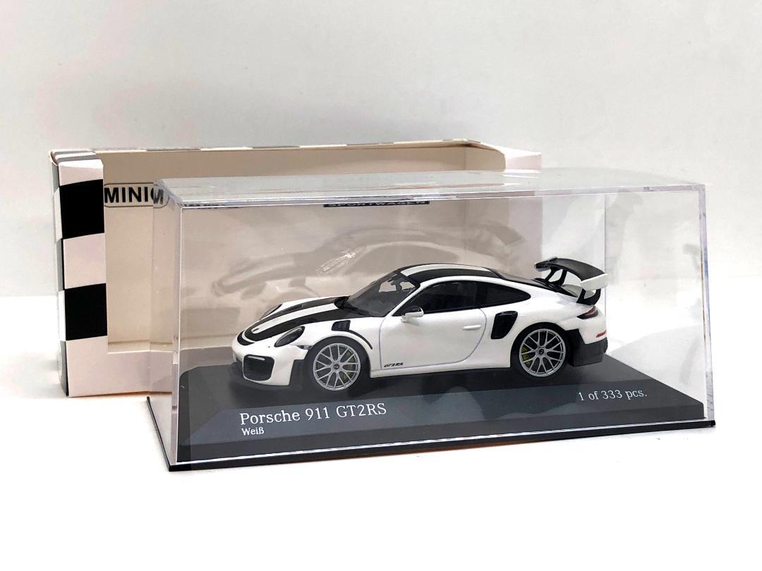 1/43 ポルシェ911 GT2RS ヴァイザッハPKG ホワイト/シルバーリム