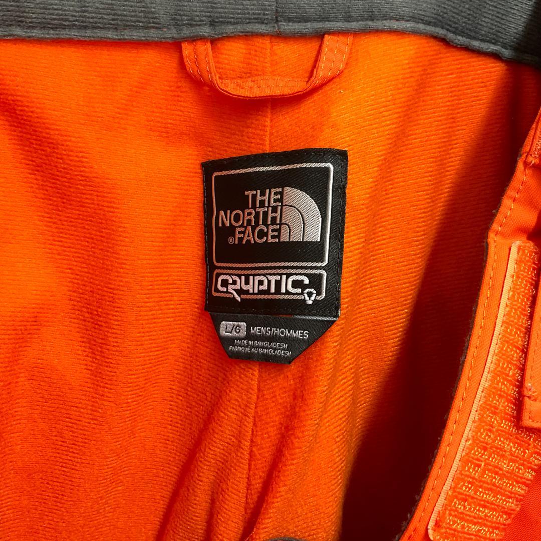 NORTH FACE ノースフェイス スノーボードパンツ　オレンジ色
