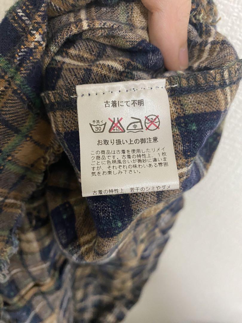 vintageチェックシャツ