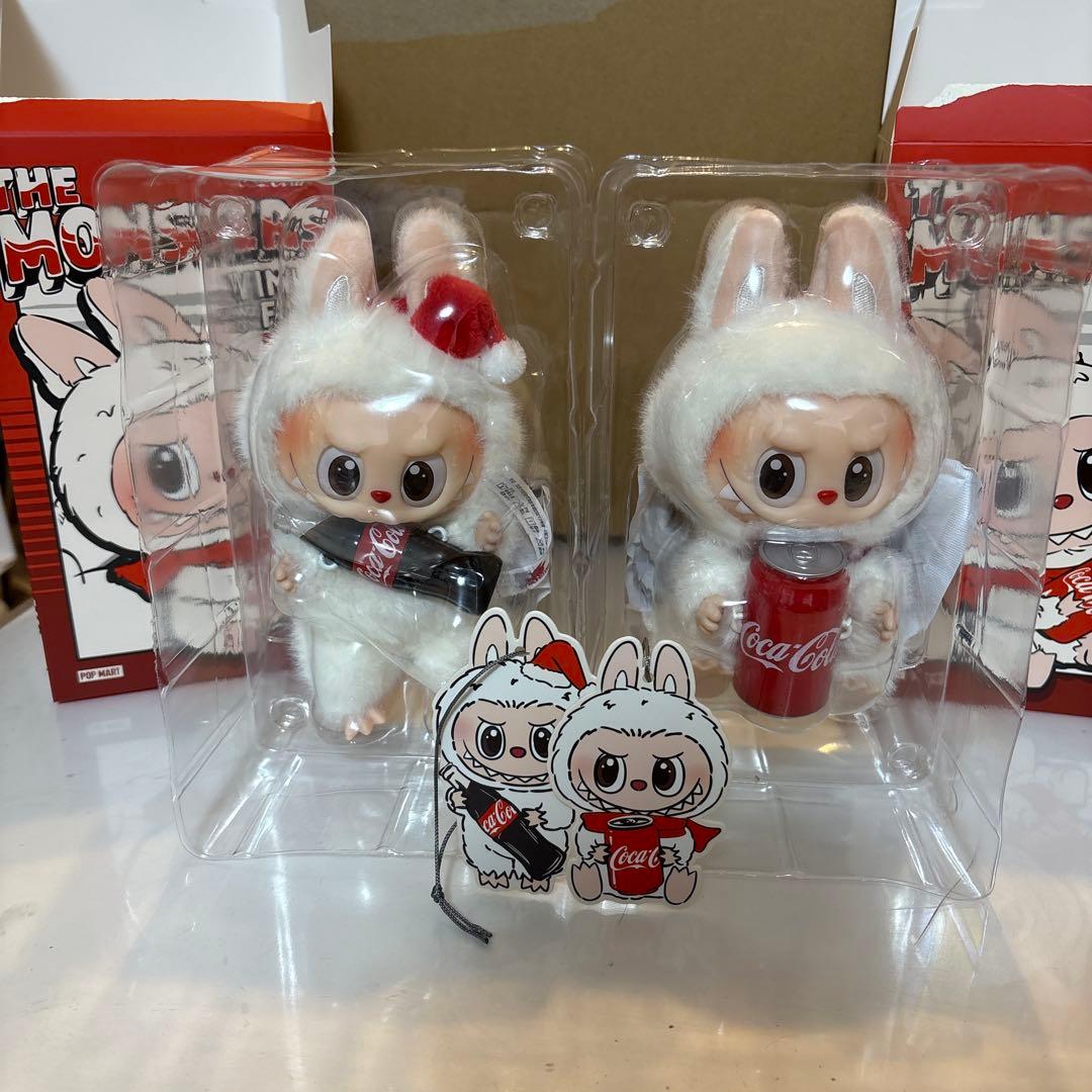 確実正規品 コーララブブ THE MONSTERS コカ コーラ 瓶＋缶Coca-Cola